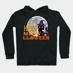 Happy meowlloween Hoodie